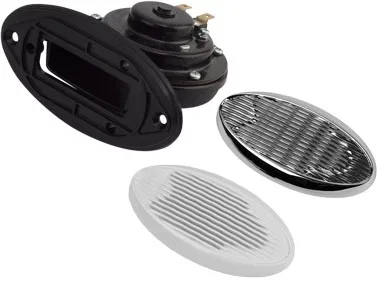 431210-1 – SEA DOG Horn, Drop-In Hidden Mount Horn 106 Decibels 12 Volt DC/ 3 Ampere 4-7/8 Inch Length x 2-1/2 Inch W...